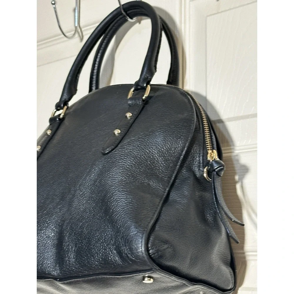 Kate Spade Black Leather Purse (missing‎ Strap)